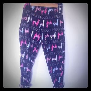 Llama Fleece Pants
